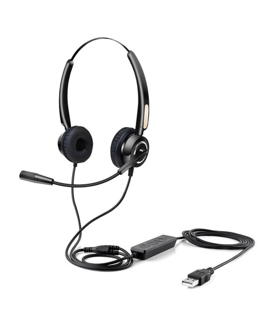 Urban Factory USB Headset with Remote Control - Black