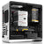 Jonsbo UMX3 Micro ATX PC Case with Tempered Glass Side Windows, Silver - GIGATE KSA