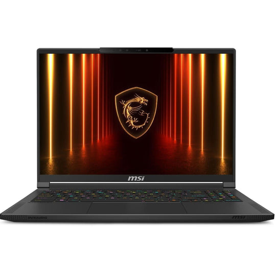 MSI - Stealth A16 AI+ + A3XWJG-001UK + Gaming Laptop - AMD Ryzen AI 9 HX 370 - RTX 5090 - 64GB RAM - 2TB SSD - 16-inch QHD+ - Windows 11 Home