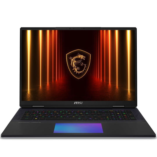 MSI - Titan18 + HX AIA2XWIG-007UK + Gaming Laptop - Intel Core Ultra 9 285HX - RTX 5080 - 64GB RAM - 6TB SSD - 18-inch UHD+ - Windows 11 Pro