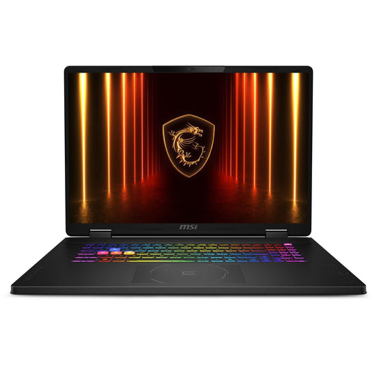 MSI - Crosshair 18 HX AI A2XW + Gaming Laptop - Intel Core Ultra 9 275HX - RTX 5060 - 16GB RAM - 1TB SSD - 18-inch QHD+ - Windows 11