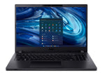 إيسر ترافل ميت P2 TMP215-54-514V، لابتوب بمعالج إنتل كور i5-1235U، شاشة Full HD 15.6"، ذاكرة 16 جيجابايت DDR4، وسعة تخزين SSD 512 جيجابايت، ودعم Wi-Fi 6، ويندوز 11 برو اسود