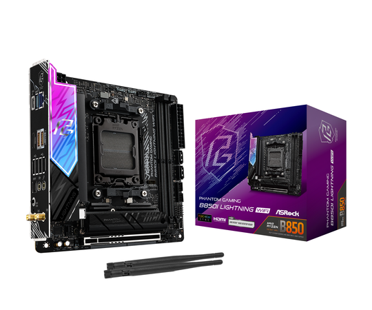 ASRock B850I Lightning WiFi Socket AM5 Mini-ITX Motherboard