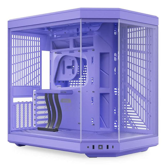 HYTE Y70 Touch Midi Tower ATX Case - Violet