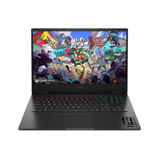 HP - OMEN + 16-wf1005na + Gaming Laptop - Intel Core i5-14500HX - RTX 4050 - 16GB RAM - 512GB SSD - 16.1-inch FHD - Windows 11 - Shadow Black