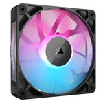 Corsair iCUE LINK RX120 RGB PWM Black Case Fan - 120mm - Magnetic Levitation Bearing