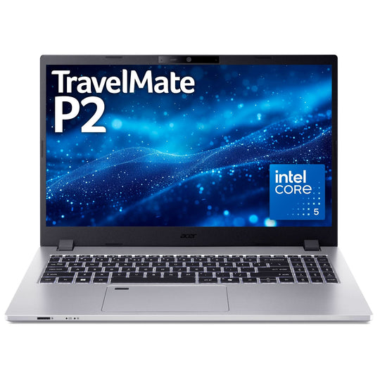 Acer TravelMate P2 (TMP215-55) - Intel Core 5, 16GB, 512GB, 15.6" Full HD, Silver