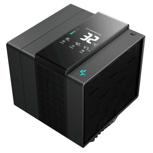DeepCool Assassin IV VC Vision CPU Air Cooler - 300W TDP, Digital Display