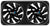 Aerocool ASTRO24 Dual Fan PC 12cm ARGB LED Antivibration Support Black - GIGATE KSA