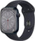 Apple Watch, Series 8 (GPS & Cellular), Refurbished, 45mm, Black, Midnight Aluminum Case, Sport Band - GIGATE KSA
