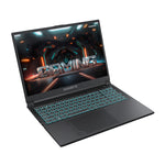 Gigabyte, G6 KF-H3DE854SD Gaming, Intel Core i7-13620H, NVIDIA GeForce RTX 4060, 16GB RAM, 1TB SSD, 16" Inch Full HD Display, Win 11, Black