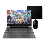 HP Victus Intel Core i5 16GB RAM 512GB SSD RTX 4050 Windows 11 Gaming Laptop with HyperX Pulsefire Wired Mouse and Mouse Pad