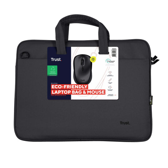 Trust Bologna 40.6 cm (16") Briefcase Black