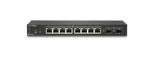 SonicWall SWS12-8 Managed L2 Gigabit Ethernet (10/100/1000) Black