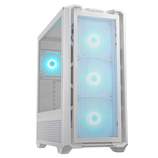 COUGAR GAMING MX600 Full Tower ATX Case RGB Tempered Glass - White
