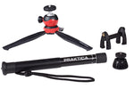 Praktica Universal tripod Smartphone/Digital camera 3 leg(s) Black, Red