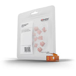 Lindy 20 x RJ-45 Port Blockers (without key), Orange