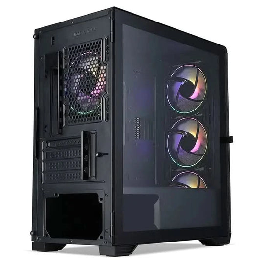 GIGATE Budget Gaming PC - AMD Ryzen 5 5500 4.4 GHz, Windforce Nvidia RTX 4060 2X 8GB, 32GB RAM, 480GB SSD