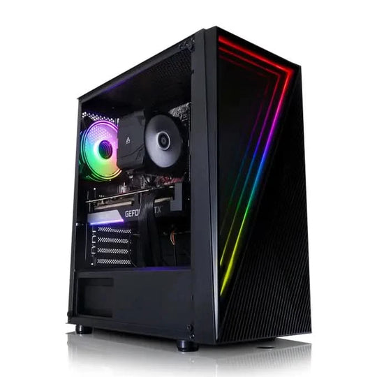 GIGATE Gaming PC - AMD Ryzen 7 7700 5.3 GHz, Nvidia GeForce RTX 4060 2X 8GB, 16GB RAM, 480GB SSD