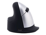 R-Go Tools Ergonomic mouse R-Go HE Break with break software, large (hand size ≥ 185 mm), left-handed, Bluetooth, black