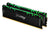 Kingston, FURY Renegade RGB, 16 GB 2 x 8 GB Kit of 2, 288-pin DIMM,DDR4, 4600 MHz, PC/Server Memory Module - GIGATE KSA