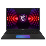 MSI لابتوب العاب تيتان 18 HX A14VHG-004UK، بمعالج انتل كور I9-14900HX، شاشة 18 انش UHD+، ذاكرة 64 جيجابايت DDR5-SDRAM، سعة تخزين 2 تيرابايت SSD، نفيديا جيفورس RTX 4080، أسود