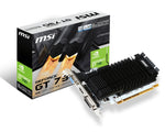 ام اس اي GT 710 2GD3H LP بطاقة رسومات نيفيديا جي فورس GT 730،سعة  2 جيجابايت GDDR3