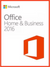 Microsoft Office Home & Business 2016 (MAC), Microsoft Key, Global