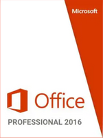 Microsoft Office Professional 2016 (PC), Microsoft Key, Global