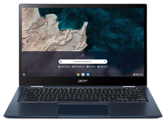 Acer - Chromebook Spin 513 + CP513-1H + Convertible Laptop - Snapdragon 7c Gen 2 - Qualcomm Adreno 618 - 8GB RAM - 64GB eMMC - 13.3" FHD Touchscreen - Chrome OS - Silver