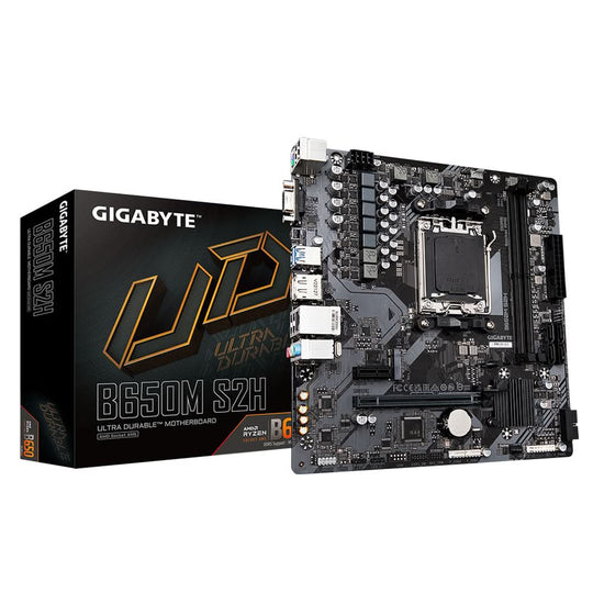 Gigabyte B650M S2H Motherboard AMD B650 AM5 DDR5 micro ATX
