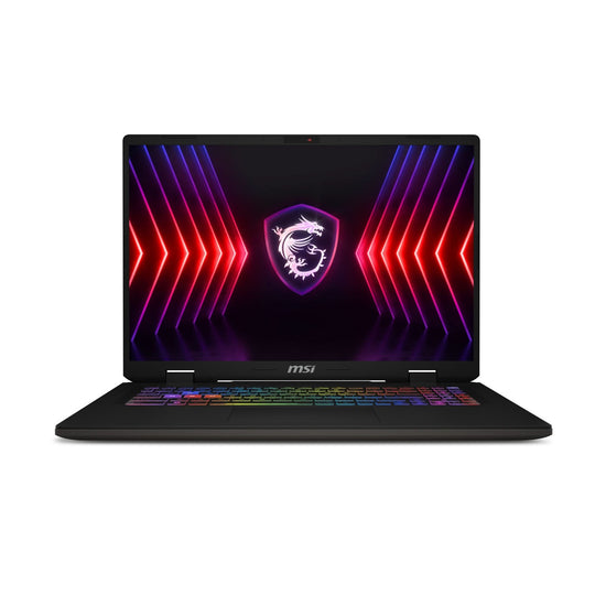 MSI - Sword17 + HX B14VFKG-003UK Gaming Laptop - Intel Core i7-14700HX - NVIDIA GeForce RTX 4060 - 16GB RAM - 1TB SSD - 17-inch Quad HD+ - Windows 11 Home - Cosmos Gray