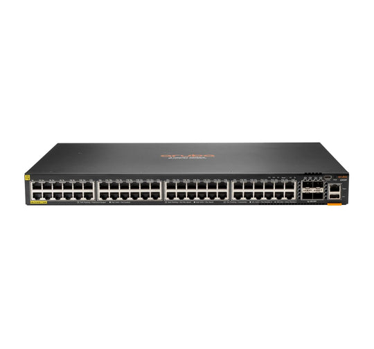 Aruba 6200F 48G Class4 PoE 4SFP+ 740W Managed L3 Gigabit Ethernet (10/100/1000) Power over Ethernet (PoE) 1U Black JL728A