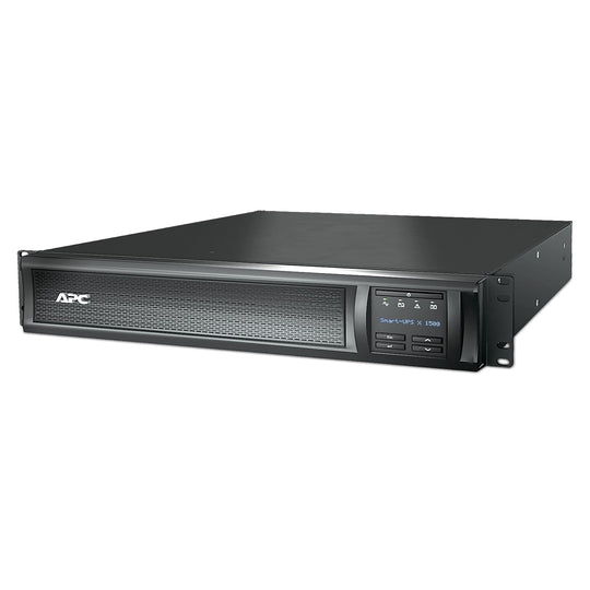 وحدة UPS ذكية APC سمارت-UPS X SMX1500RMI2U - 1500VA، 8 منافذ C13، USB، وقت تشغيل قابل للتوسيع