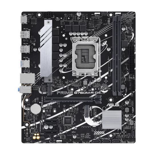 اسوس برايم B760M-R D4 انتل B760 LGA 1700 مايكرو ATX