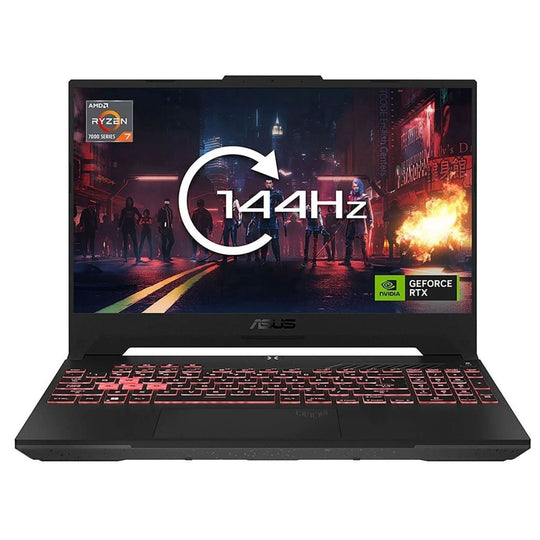 ASUS - TUF A15 + 7435HS + GamingLaptop - AMD Ryzen 7 7435HS - RTX 4050 - 16GBRAM - 512GBSSD - 15.6-inchFHD - Windows11 - GunmetalGrey