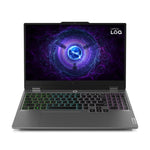 لابتوب لينوفو LOQ 15 بوصة FHD بمعالج Core I7-13650HX، ذاكرة 16 جيجابايت RAM، تخزين 512 جيجابايت SSD، مخصص للألعاب، لون لونا رمادي