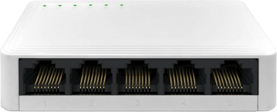 eSTUFF GLB236050 network switch Unmanaged Gigabit Ethernet (10/100/1000) White