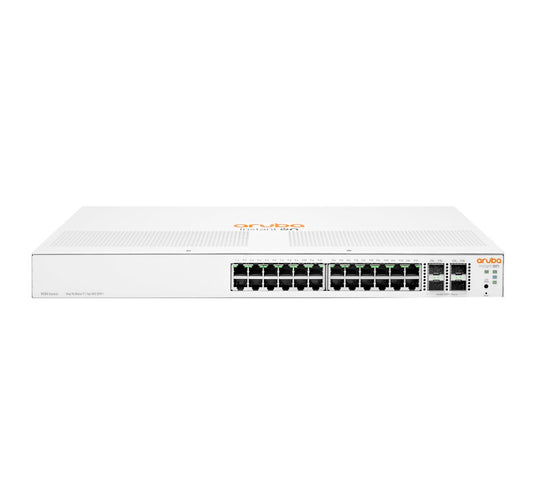 Aruba Instant On 1930 24G Class4 PoE 4SFP/SFP+ 195W Managed L2+ Gigabit Ethernet (10/100/1000) Power over Ethernet (PoE) 1U White JL683B