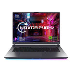ASUS - ROG Strix + G18 + Gaming Laptop - Intel Core Ultra 9 - RTX 5070 - 16GB RAM - 1TB SSD - 18-inch WQXGA - Windows 11 - Black/Grey
