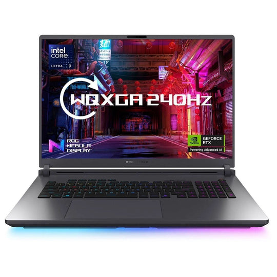 ASUS - ROG Strix G18 G815LW-S9005W + Gaming Laptop - Intel Core Ultra 9 275HX - RTX 5080 - 32GB RAM - 2TB SSD - 18-inch WQXGA - Windows 11 Home