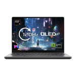 ASUS - ROG Zephyrus + G14 + Gaming Laptop - AMD Ryzen 9 - RTX 5060 - 16GB RAM - 1TB SSD - 14-inch 3K - Windows 11 - Dutch Grey