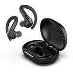 JLab Epic Air Sport ANC - In-Ear True Wireless Earbuds with Mic - Black