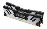 Kingston Technology FURY 64GB 6400MT/s DDR5 CL32 DIMM (Kit of 2) Renegade Silver XMP