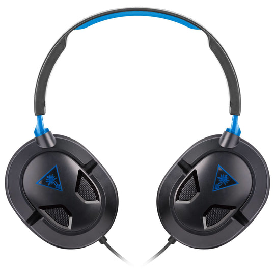 Turtle Beach Recon 50P, Over-Ear Wired Gaming Headset with Mic, Black - Blue