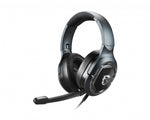 MSI Immerse GH50, Over-Ear Wired Gaming Headset with Mic, Black, RGB