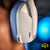 Logitech G G435, Over-Ear Wireless Gaming Headset, Built-in Mic, White - Blue - GIGATE KSA