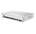 Cisco CBS250-8T-E-2G-EU network switch Managed L2/L3 Gigabit Ethernet (10/100/1000) Silver