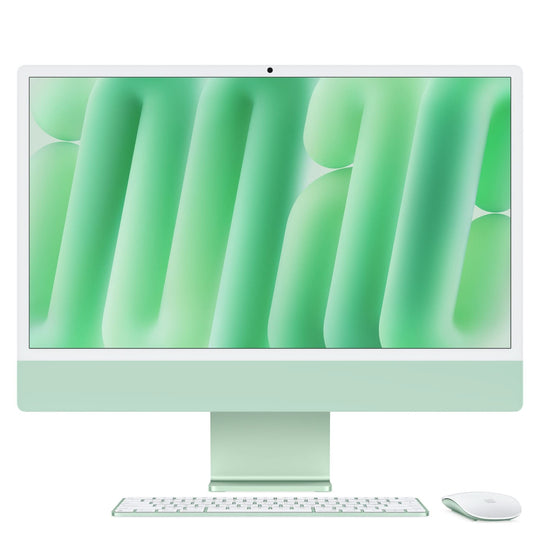 Apple iMac 24" M4 All-in-One 8-Core CPU 8-Core GPU 16GB RAM 256GB SSD 4.5K Retina macOS Sequoia - Green