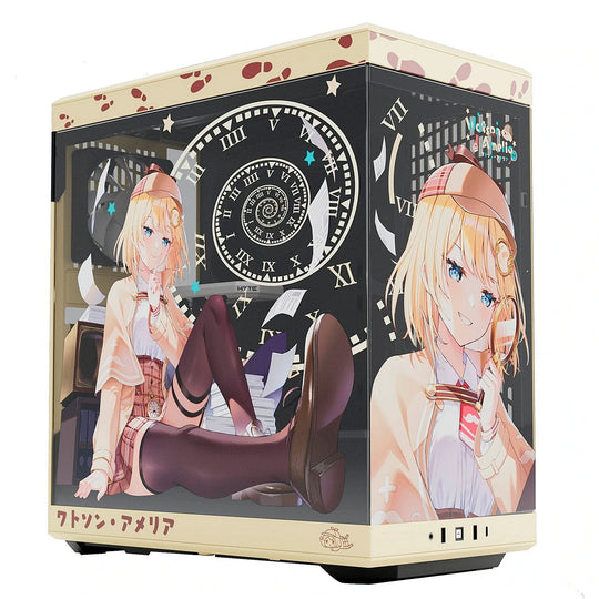 HYTE Watson Amelia Y40 Mid Tower ATX Case Tempered Glass Limited Edition - Multicolor